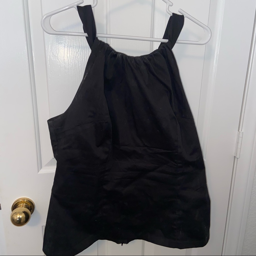 Pinup girl Black Harley Top 2X